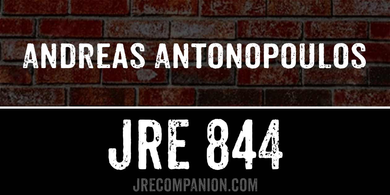 Andreas Antonopoulos on Joe Rogan Podcast 844