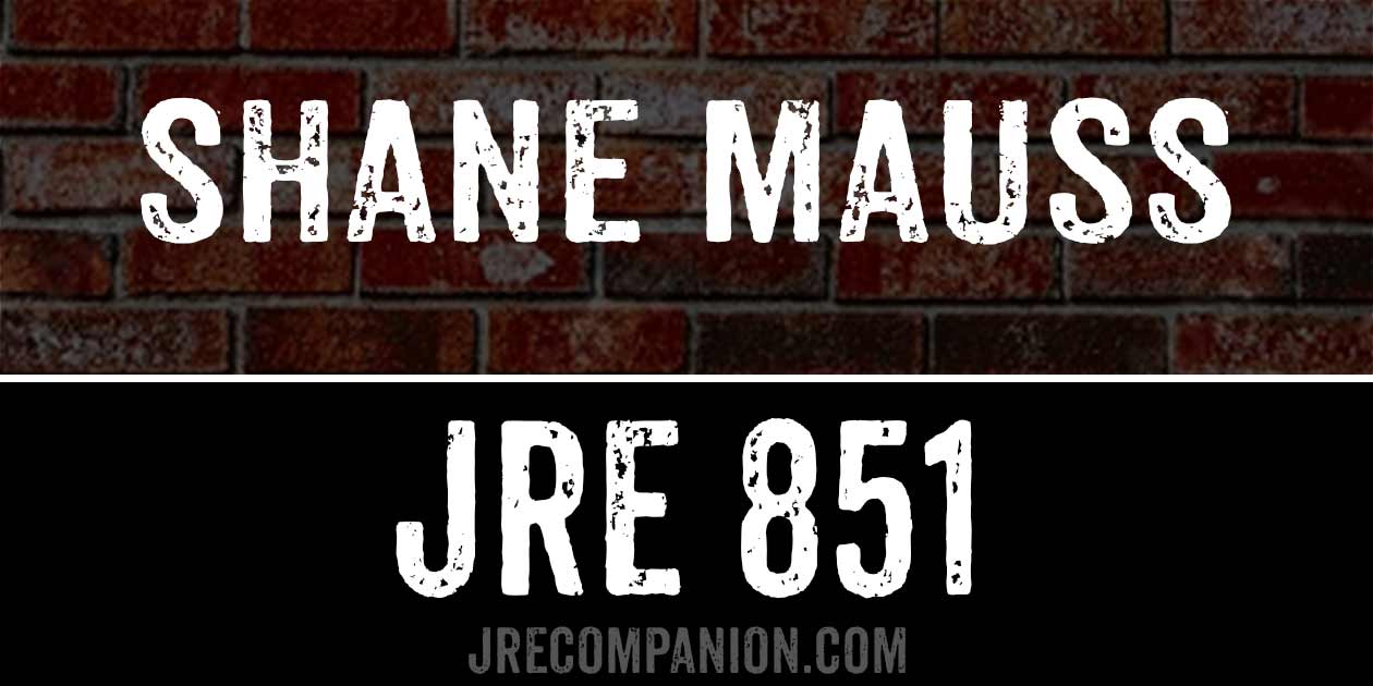 Shane Mauss on Joe Rogan Podcast 851