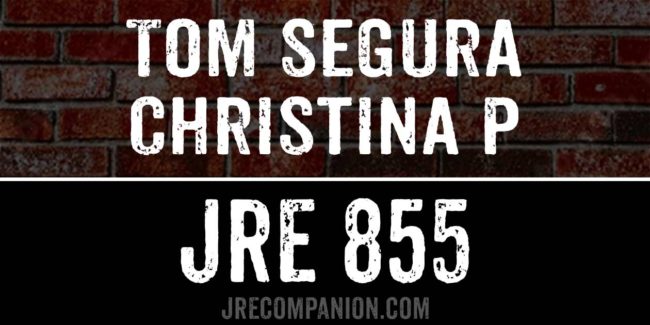Tom Segura & Christina Pazsitzky on JRE 855 Podcast