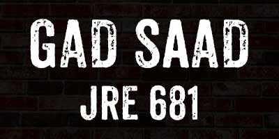 Dr Gad Saad and Joe Rogan