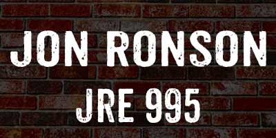 Jon Ronson on Joe Rogan, JRE 995