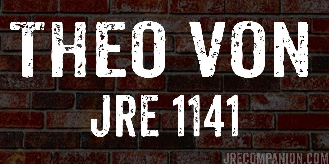 Theo Von on Joe Rogan Podcast JRE 1141