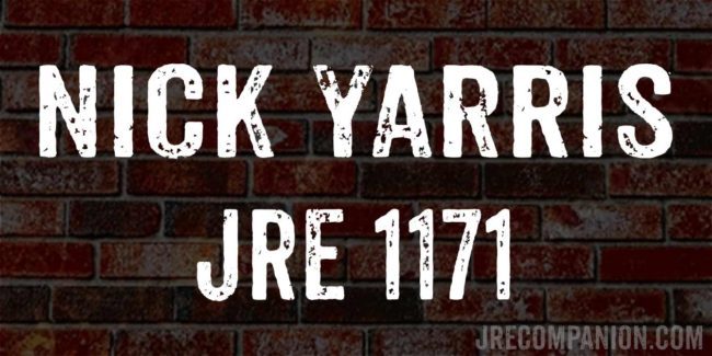 Nick Yarris on Joe Rogan Podcast 1171