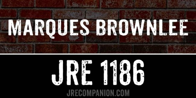 Marques Brownlee YouTuber on Joe Rogan Podcast