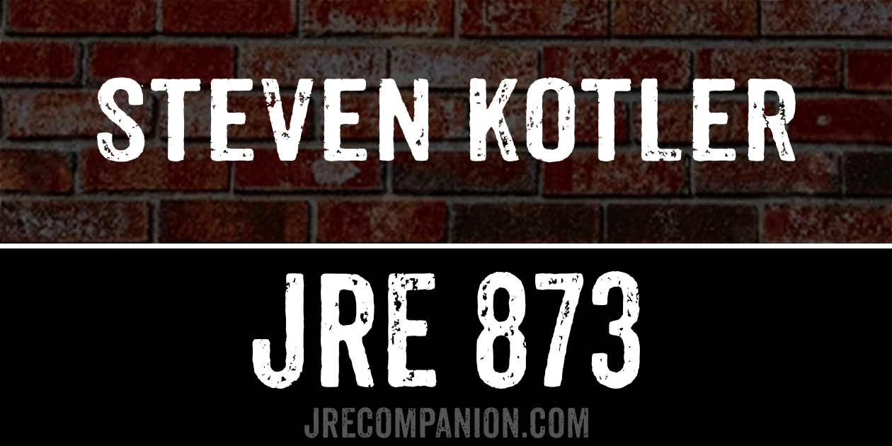 Steven Kotler on Joe Rogan Podcast 873
