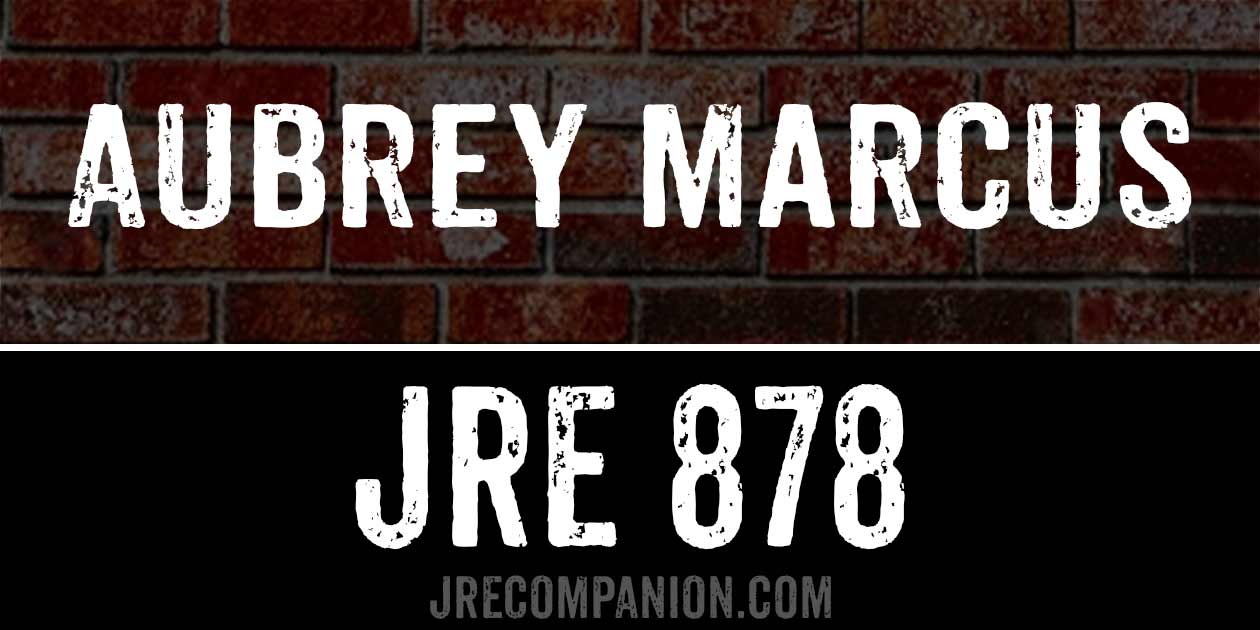 Aubrey Marcus on JRE 878