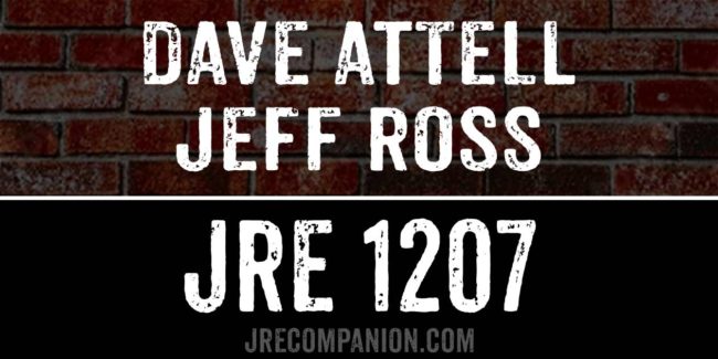 Dave Attell and Jeff Ross on JRE 1207