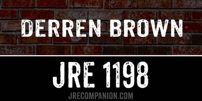 Derren Brown on Joe Rogan Podcast 1198