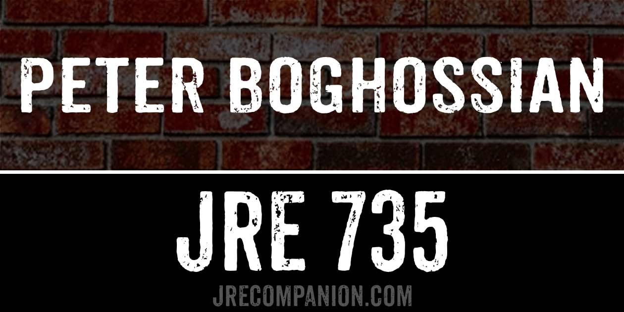 Peter Boghossian on Joe Rogan Podcast JRE 735