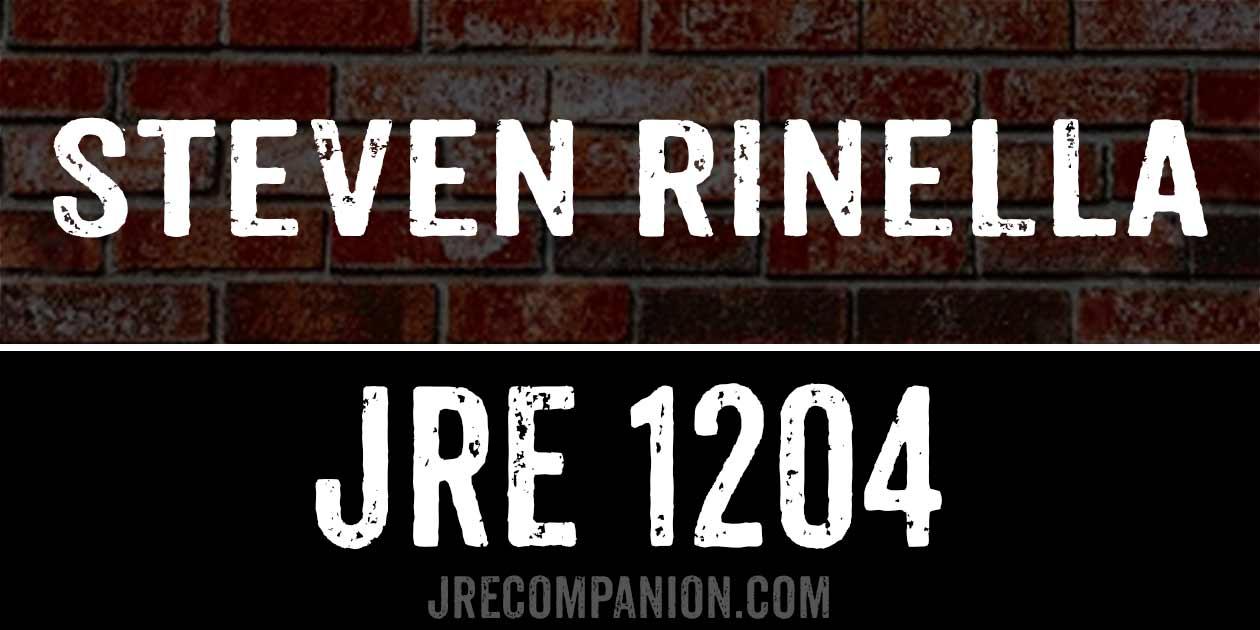 Steven Rinella on Joe Rogan Podcast 1204