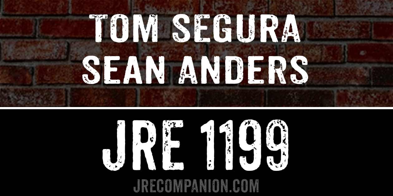 Tom Segura & Sean Anders on Joe Rogan 1199