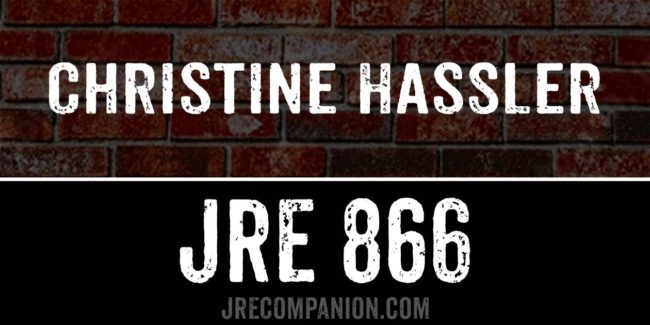 Christine Hassler on JRE 866