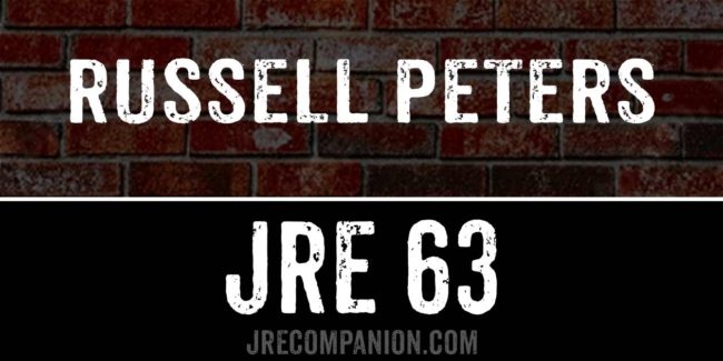 Russell Peters on JRE 63