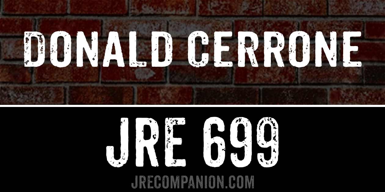 Donald Cerrone on Joe Rogan 699
