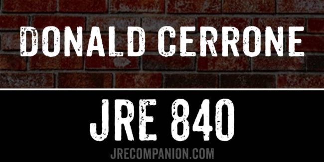 Donald Cerrone on Joe Rogan 840
