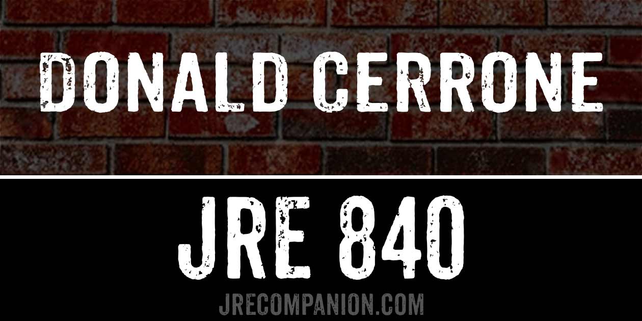 Donald Cerrone on Joe Rogan 840
