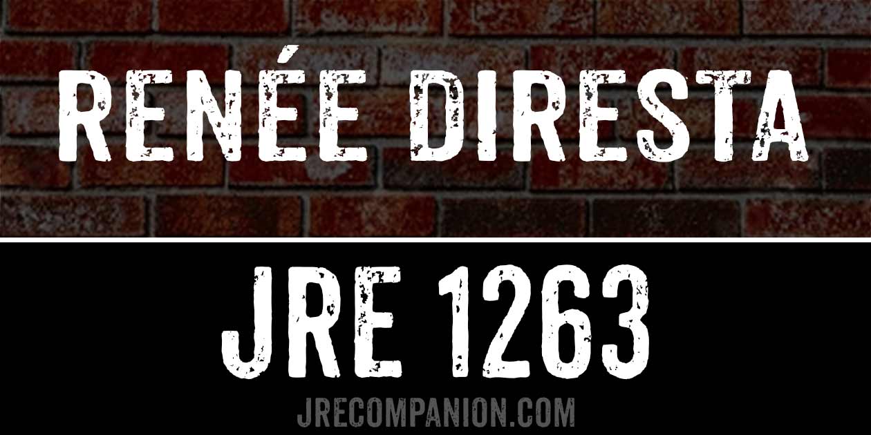 Renée DiResta on Joe Rogan 1263
