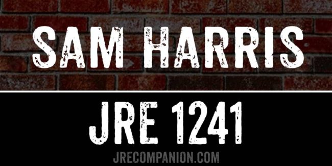 Sam Harris on Joe Rogan 1241