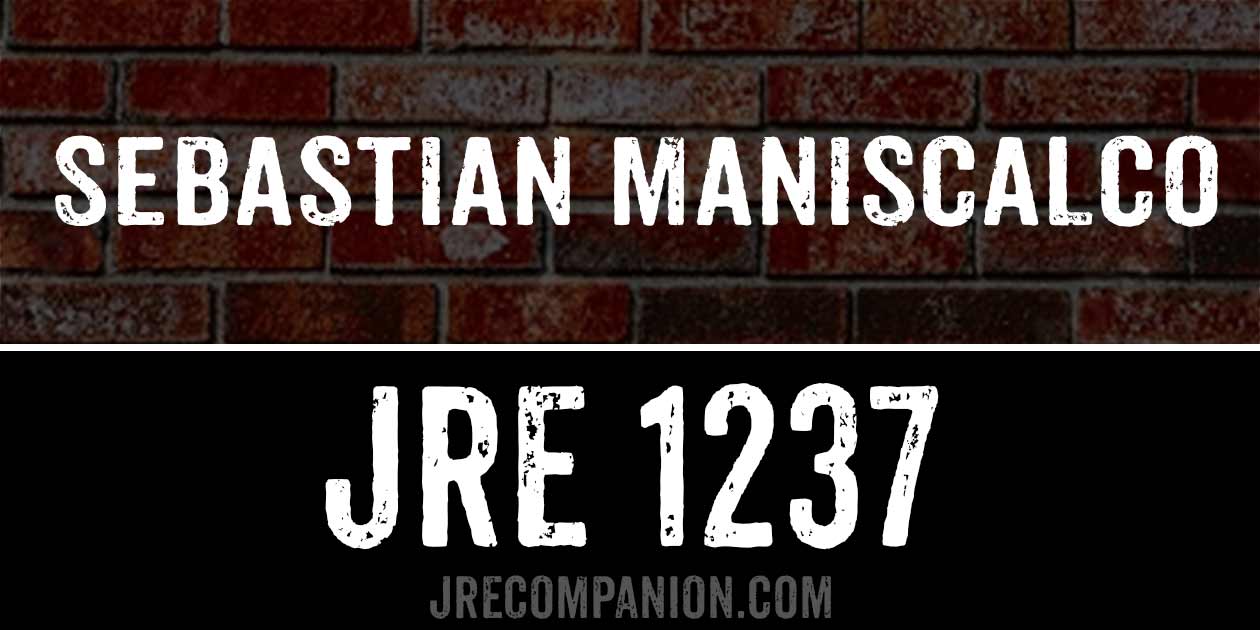 Sebastian Maniscalco on Joe Rogan 1237