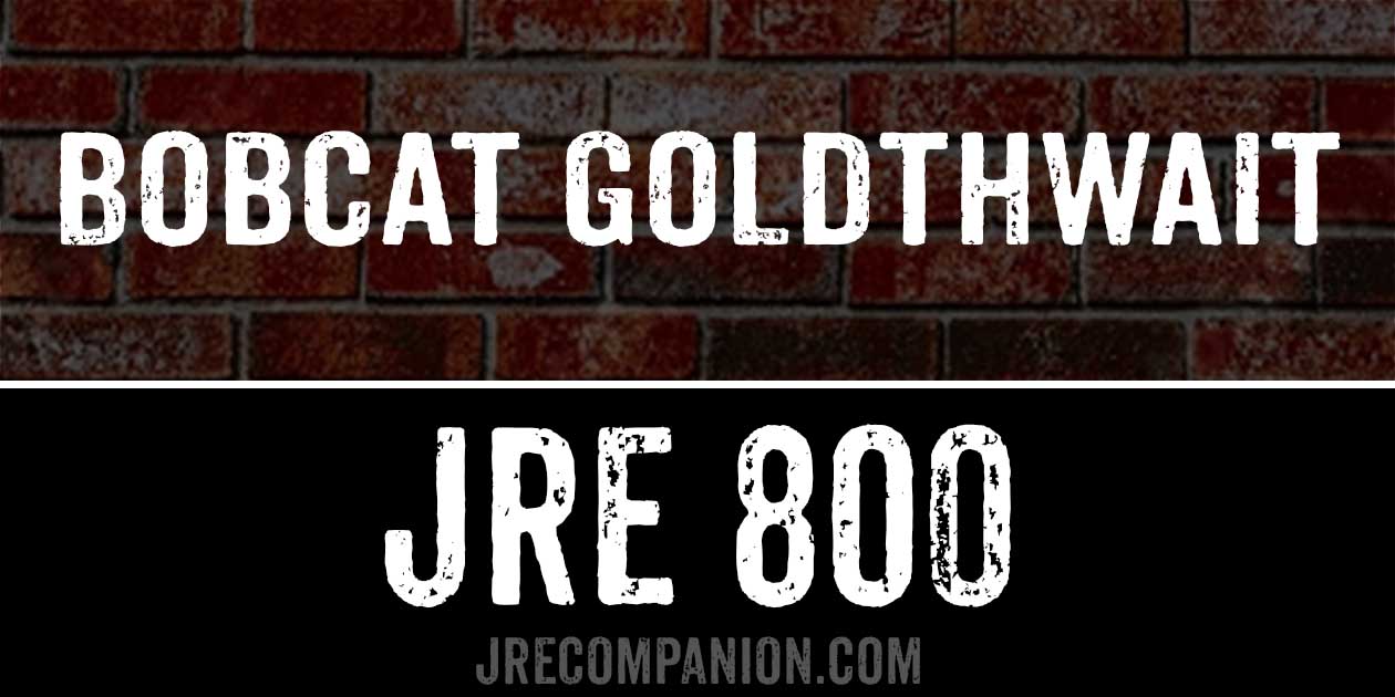 Bobcat Goldthwait on Joe Rogan 800